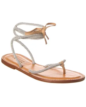 Schutz Kittie Glam Leather Flat