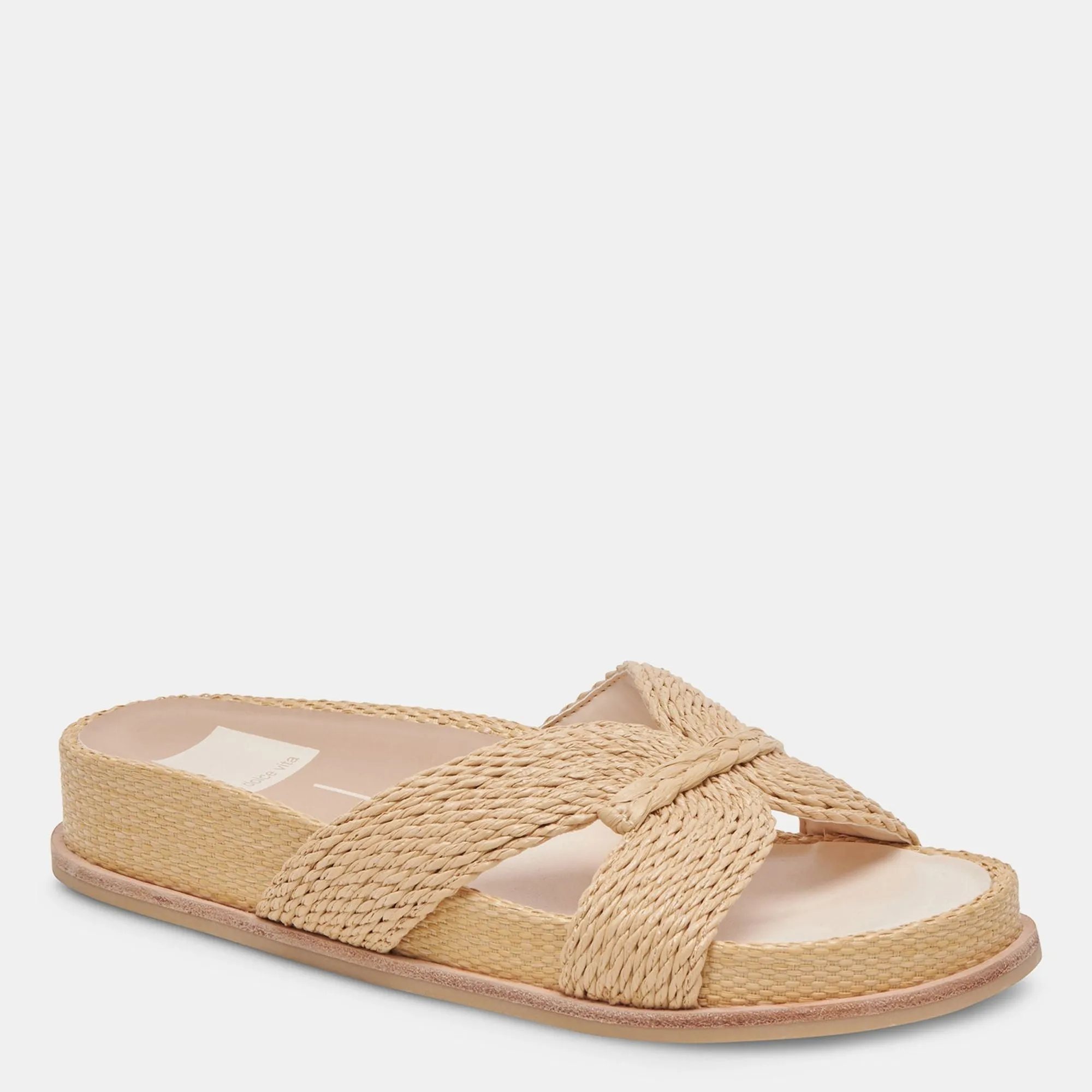 Selda Sandals Lt Natural Raffia