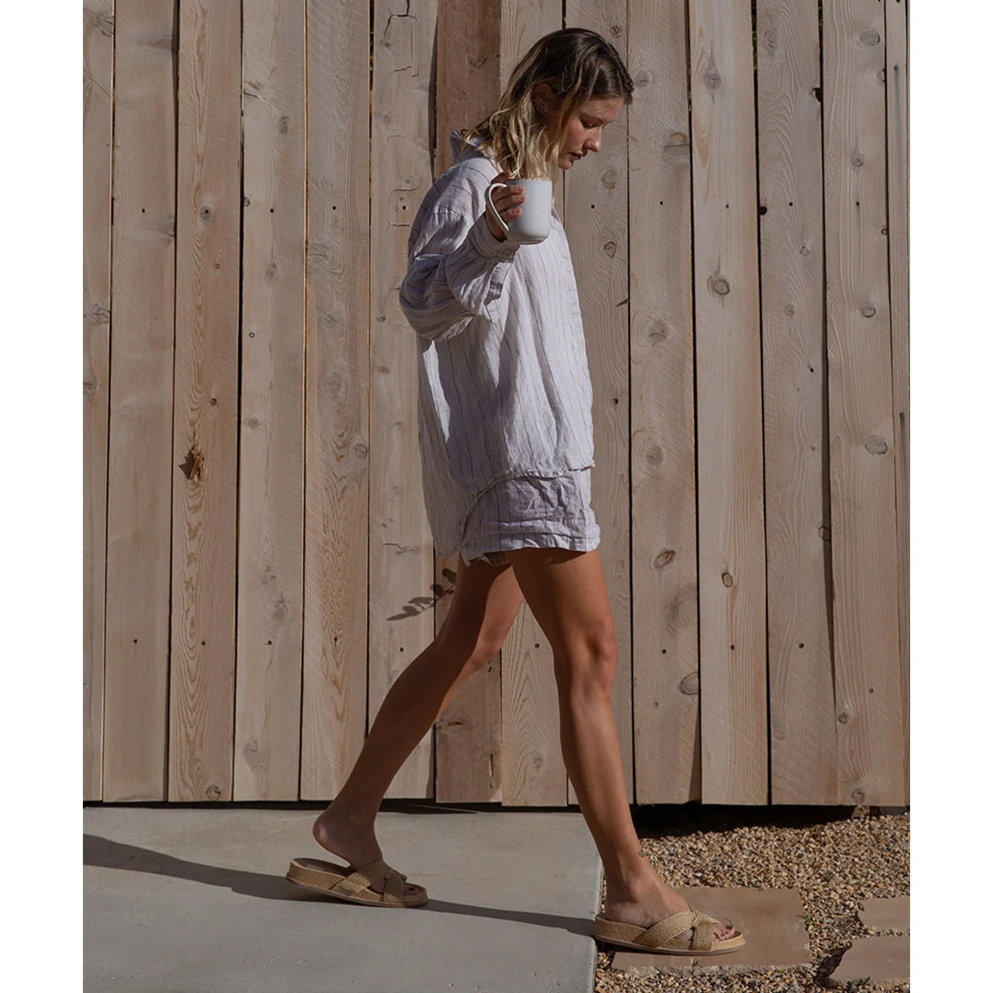 Selda Sandals Lt Natural Raffia