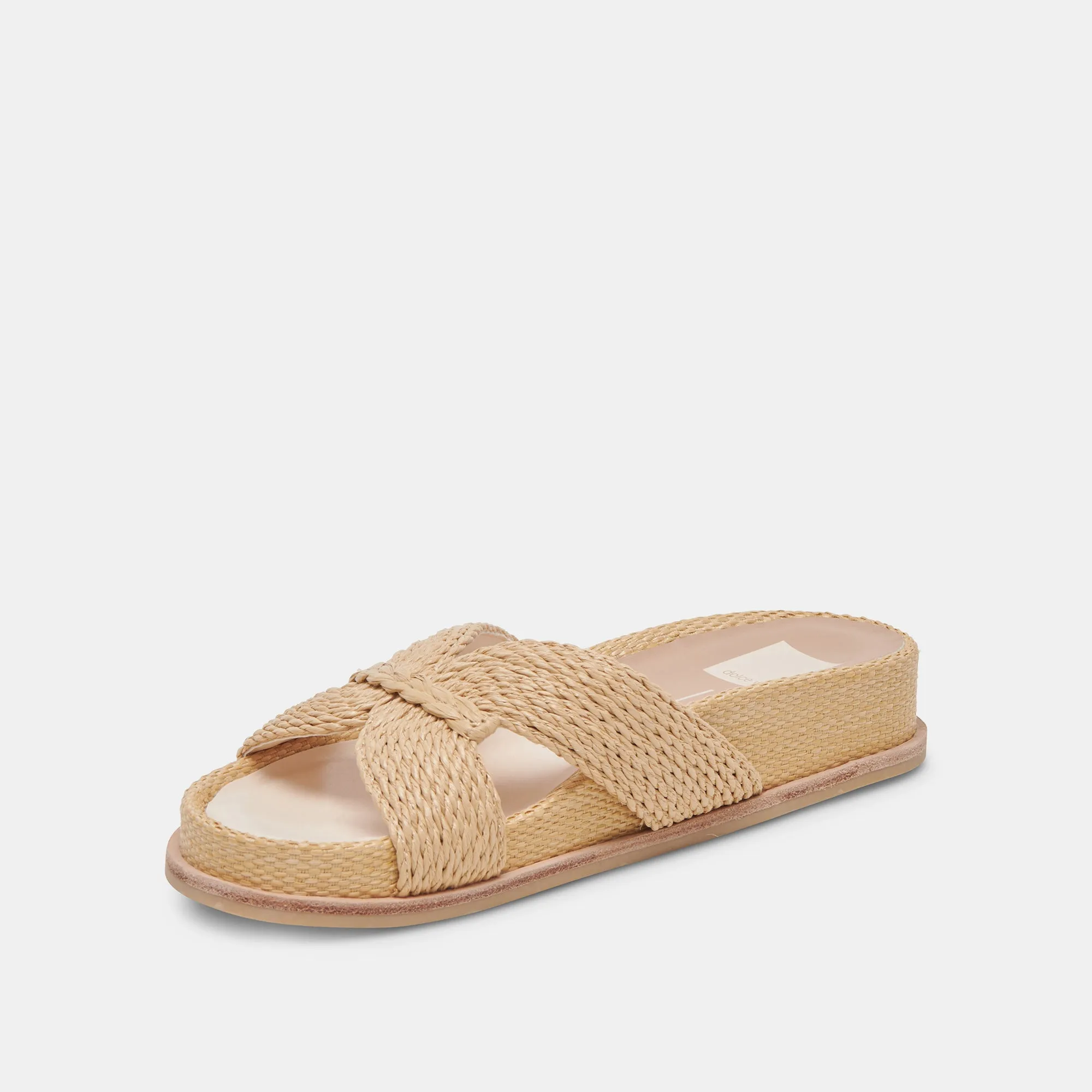 SELDA SANDALS LT NATURAL RAFFIA