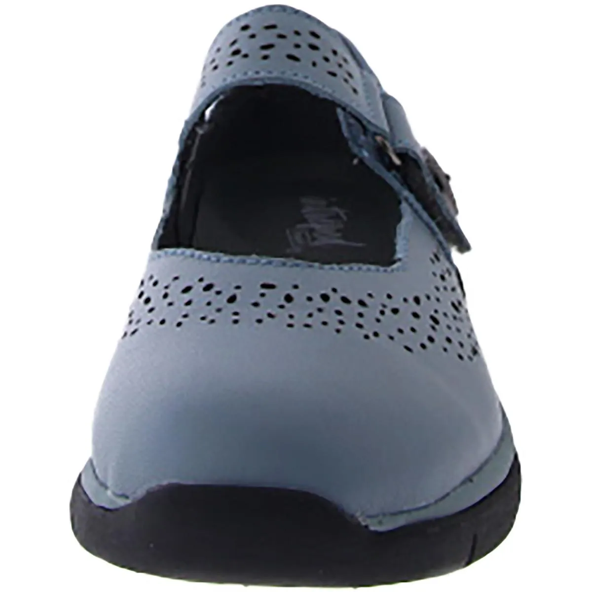 Selena Womens Leather Flats Mary Janes