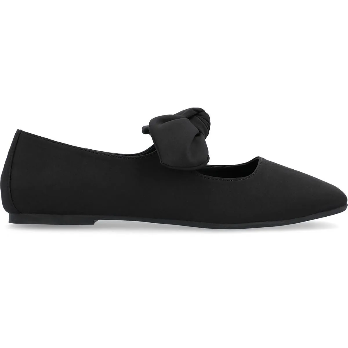 SERALINN Womens Knit Casual Ballet Flats