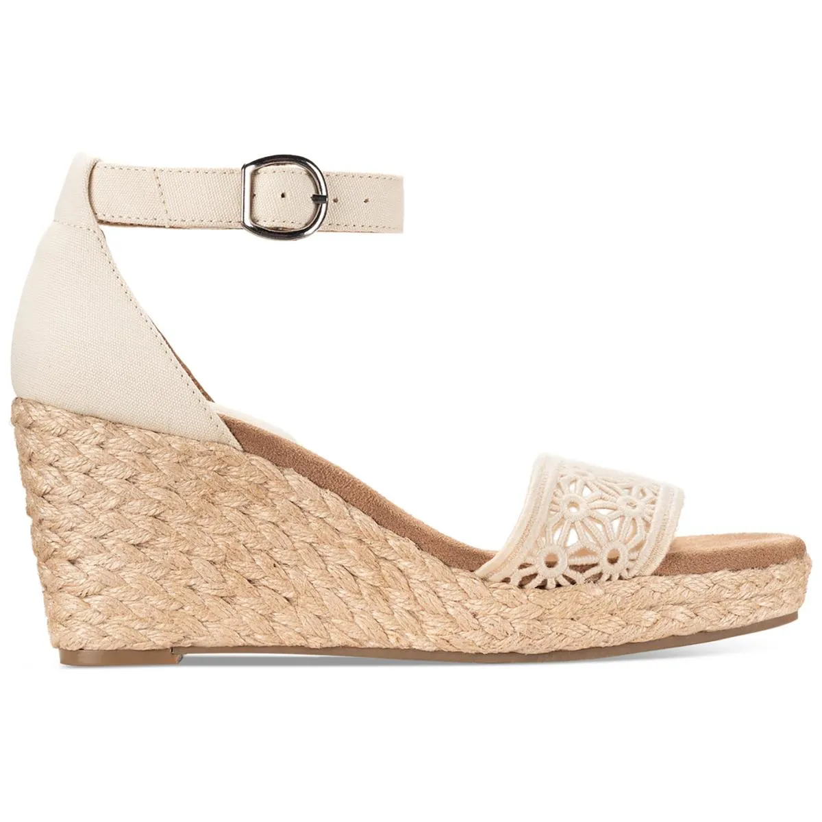 Shirleyy Womens Faux Suede Platform Wedge Sandals