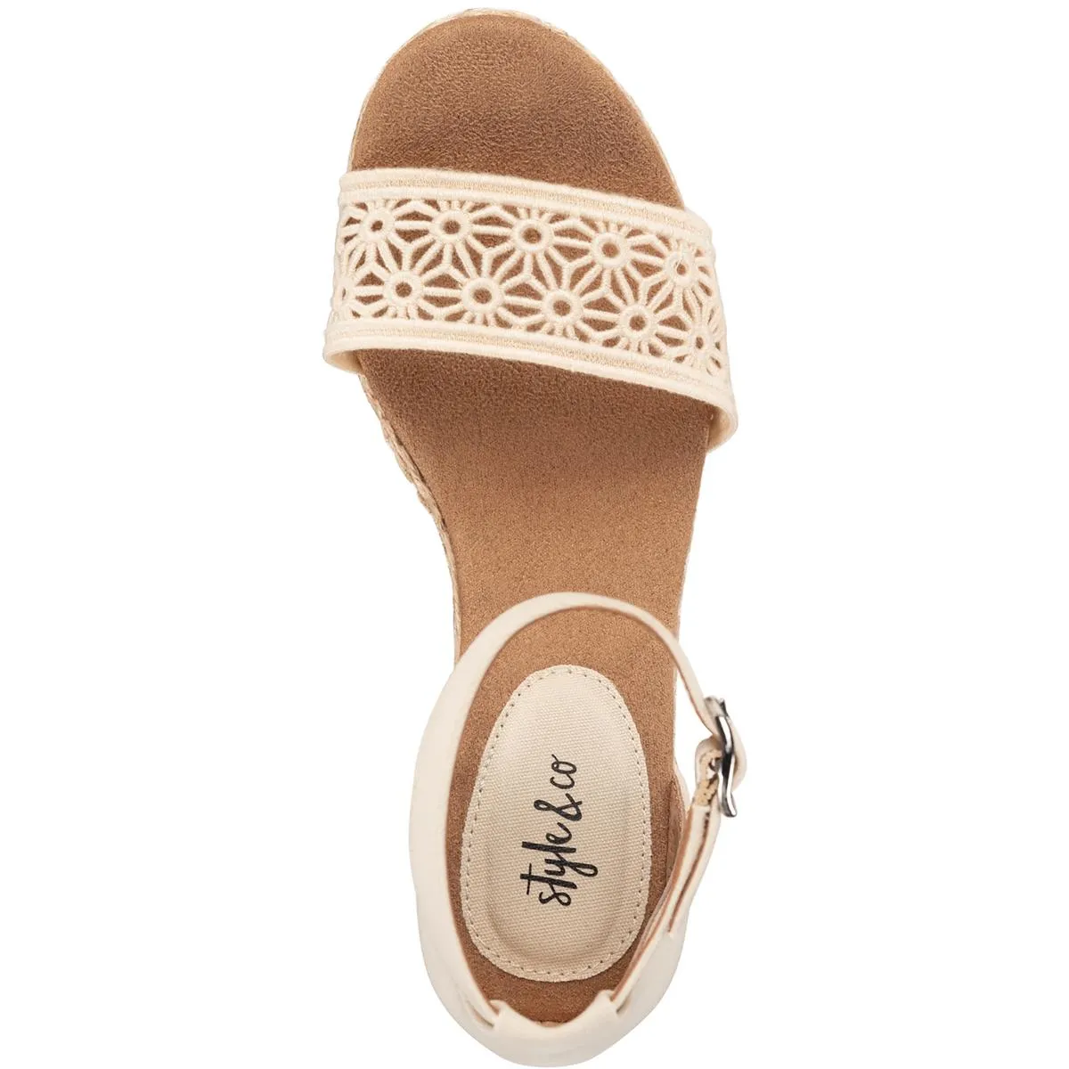 Shirleyy Womens Faux Suede Platform Wedge Sandals