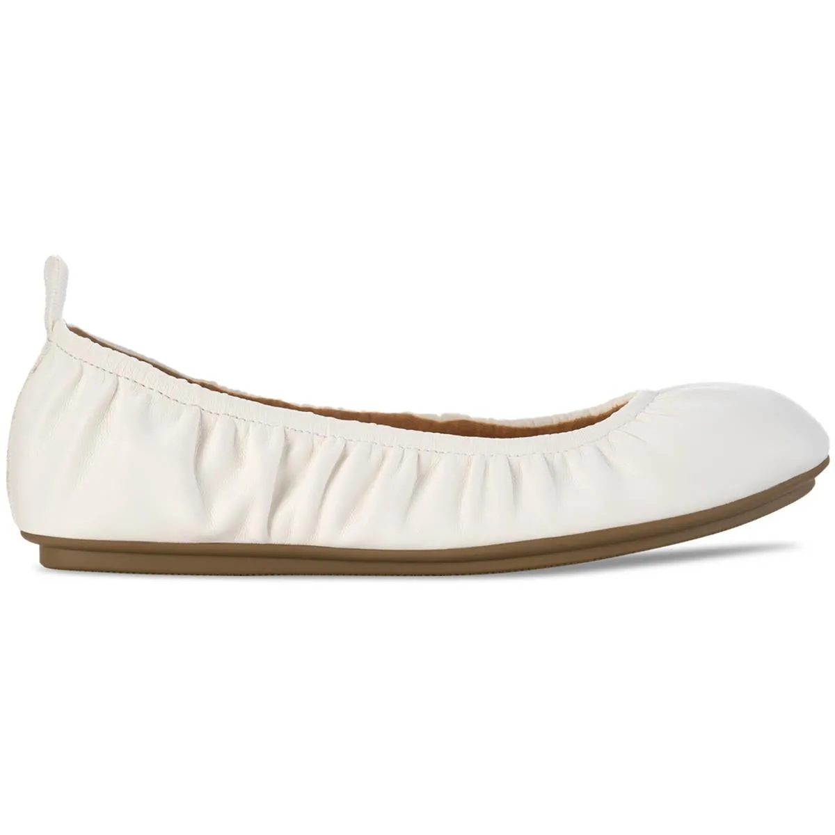Sibyyl Womens Round Toe Slip On Ballet Flats