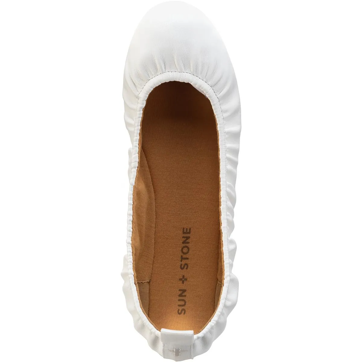Sibyyl Womens Round Toe Slip On Ballet Flats