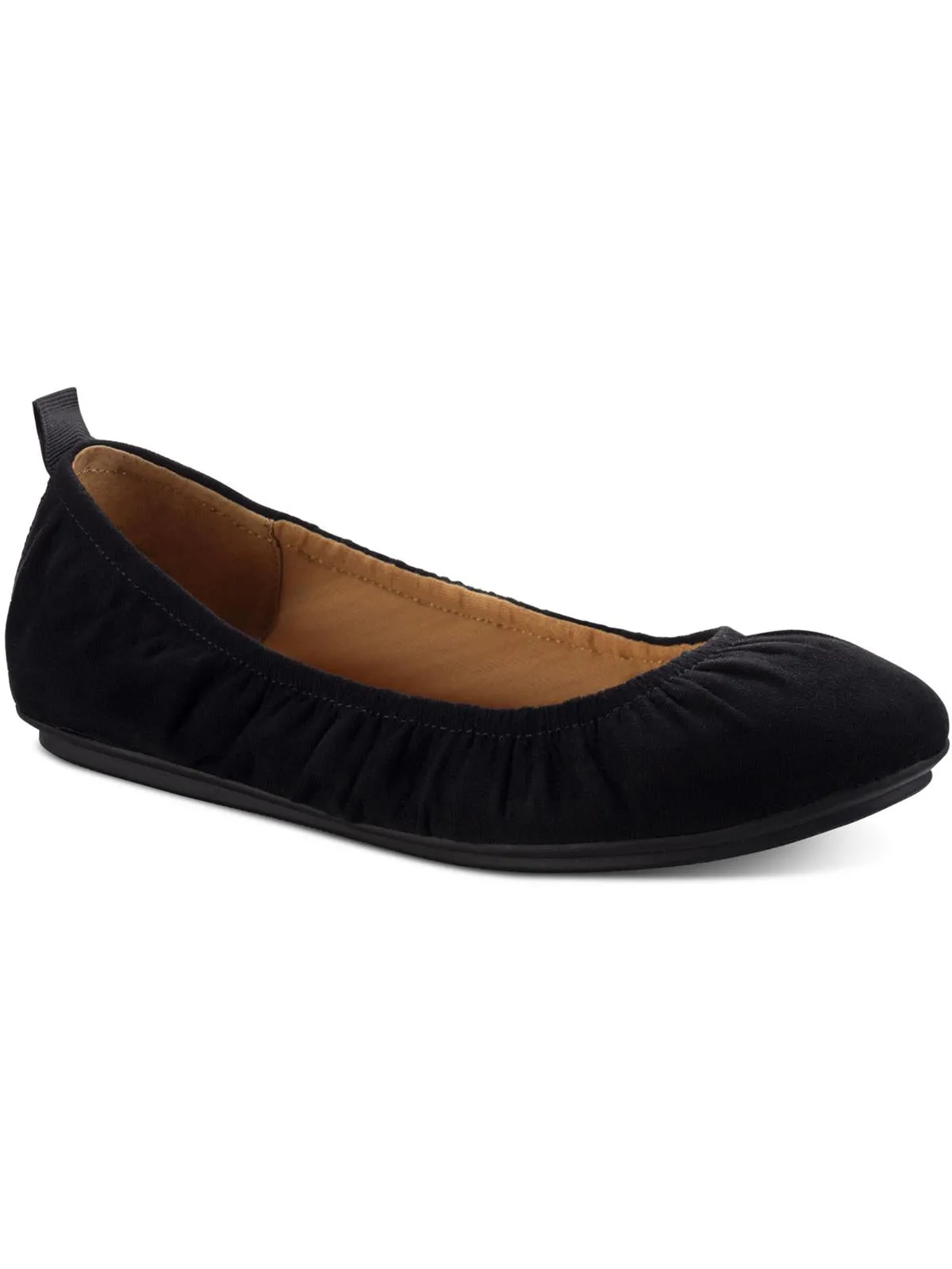 Sibyyl Womens Round Toe Slip On Ballet Flats