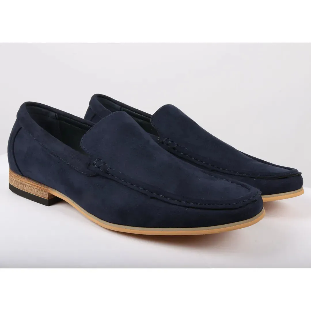 Slip On Lightweight Suede Loafers