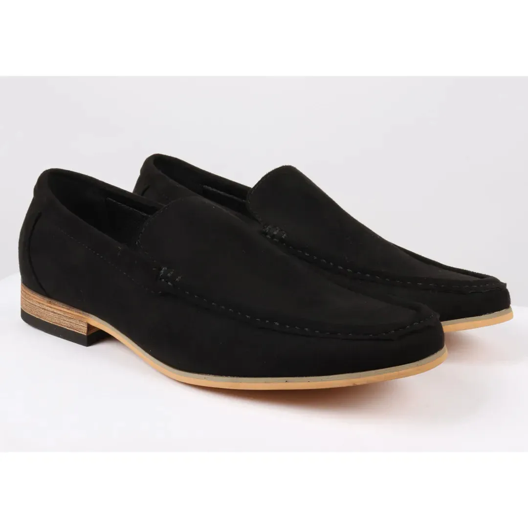 Slip On Lightweight Suede Loafers