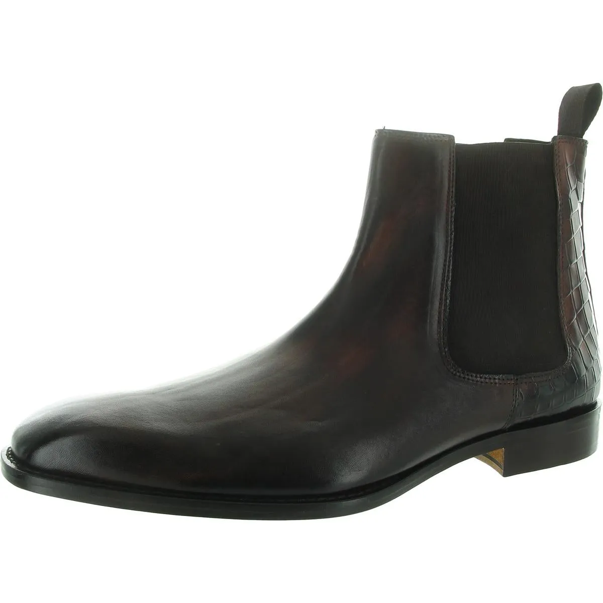 Sloan 43 Mens Leather Ankle Chelsea Boots