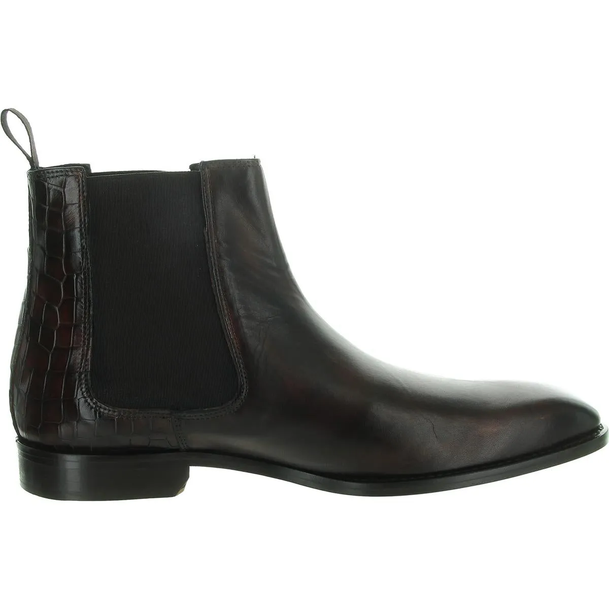 Sloan 43 Mens Leather Ankle Chelsea Boots