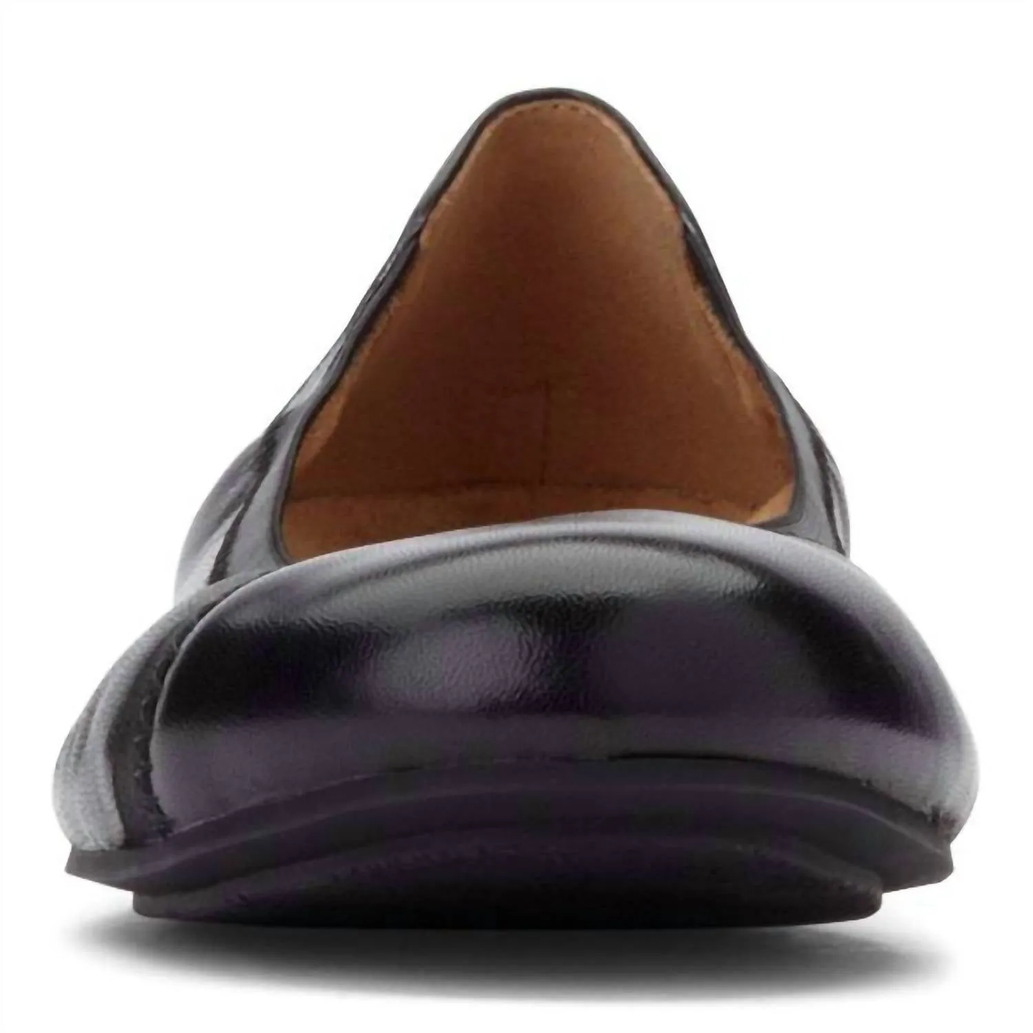 Spark Caroll Ballet Flat Shoes - Medium Width In Black