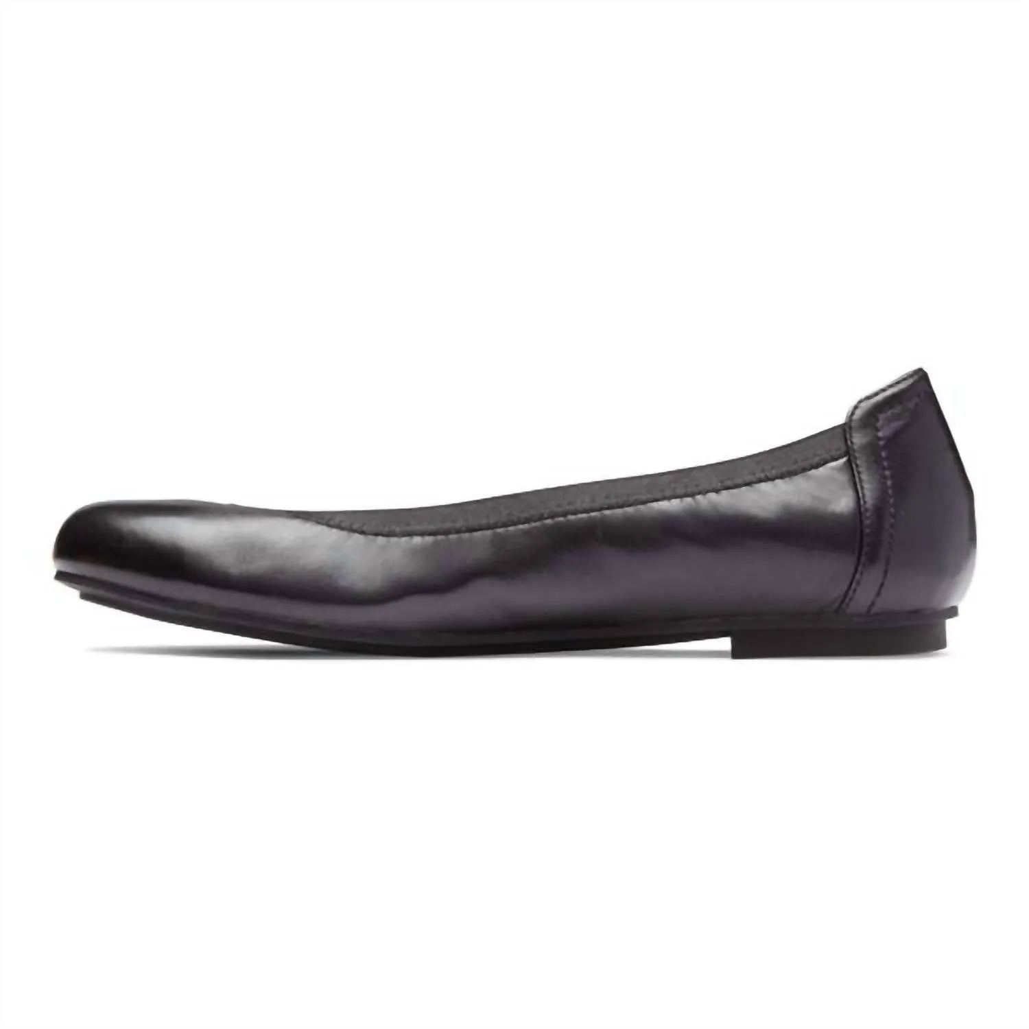 Spark Caroll Ballet Flat Shoes - Medium Width In Black