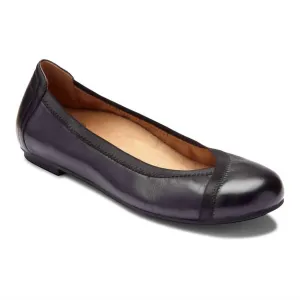 Spark Caroll Ballet Flat Shoes - Medium Width In Black