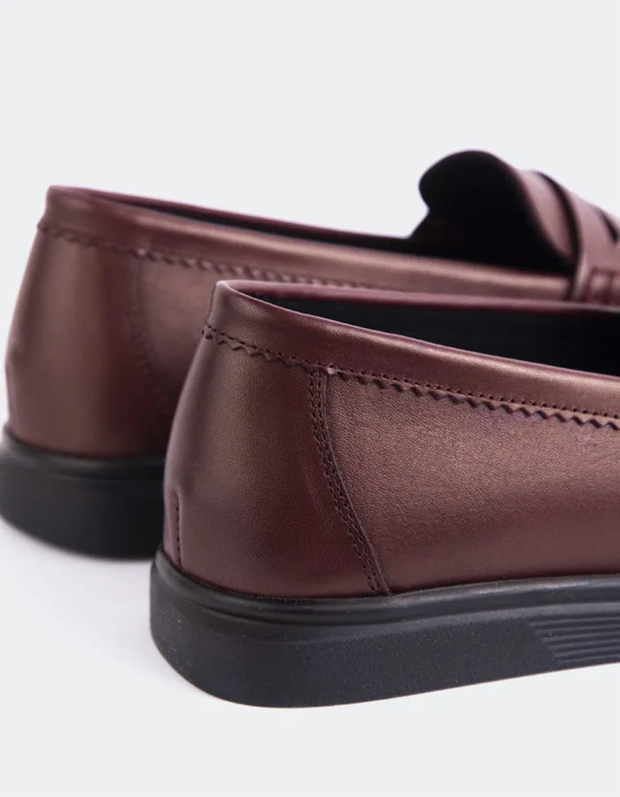 Sperry Burgundy Leather