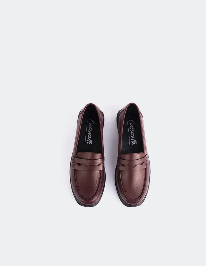 Sperry Burgundy Leather