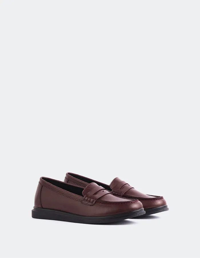 Sperry Burgundy Leather