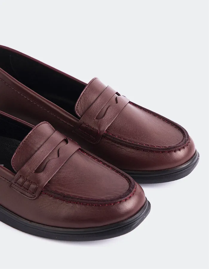 Sperry Burgundy Leather