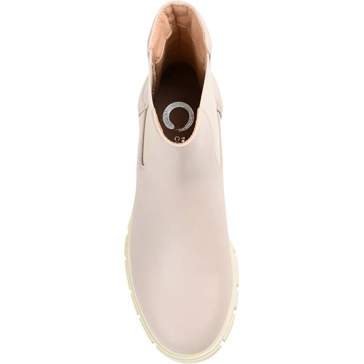 TATIANA Womens Faux Leather Round toe Chelsea Boots