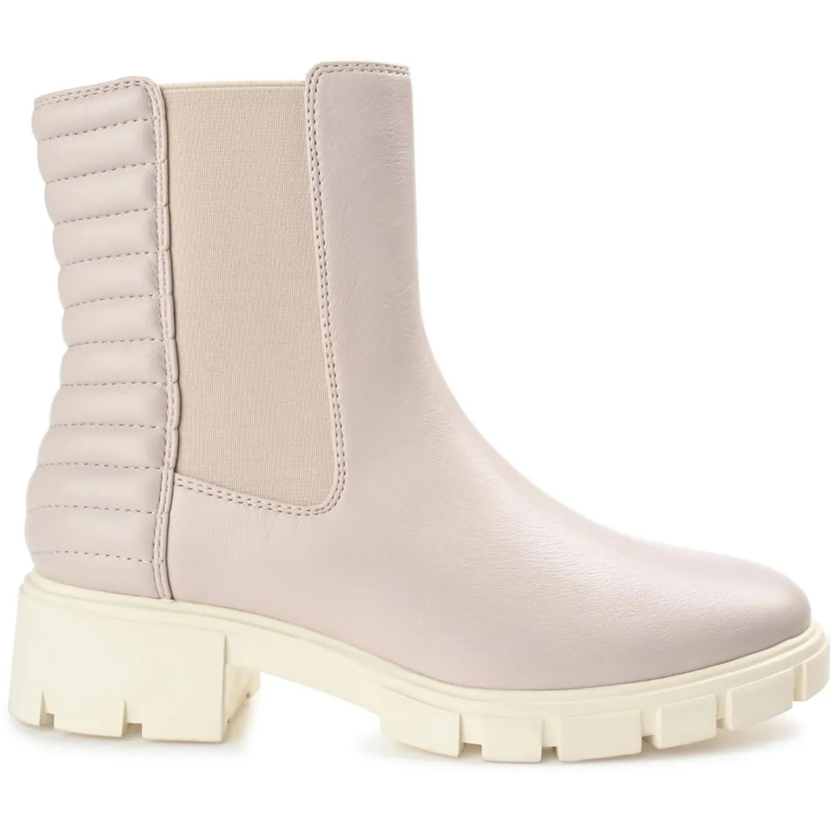 TATIANA Womens Faux Leather Round toe Chelsea Boots