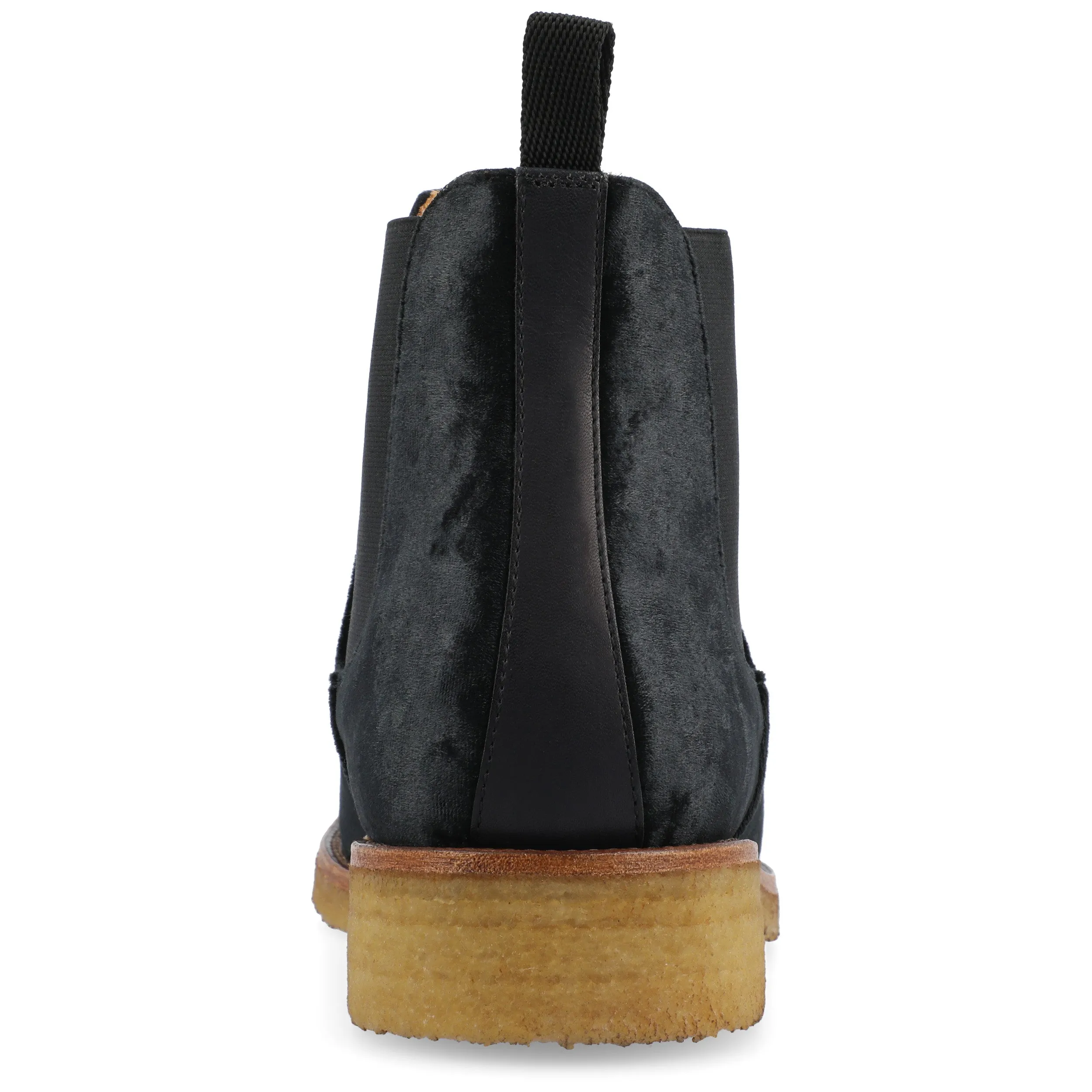 The Jude Boot in Black Velour
