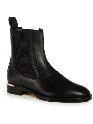 Thessaly 20 Womens Leather Short Chelsea Boots