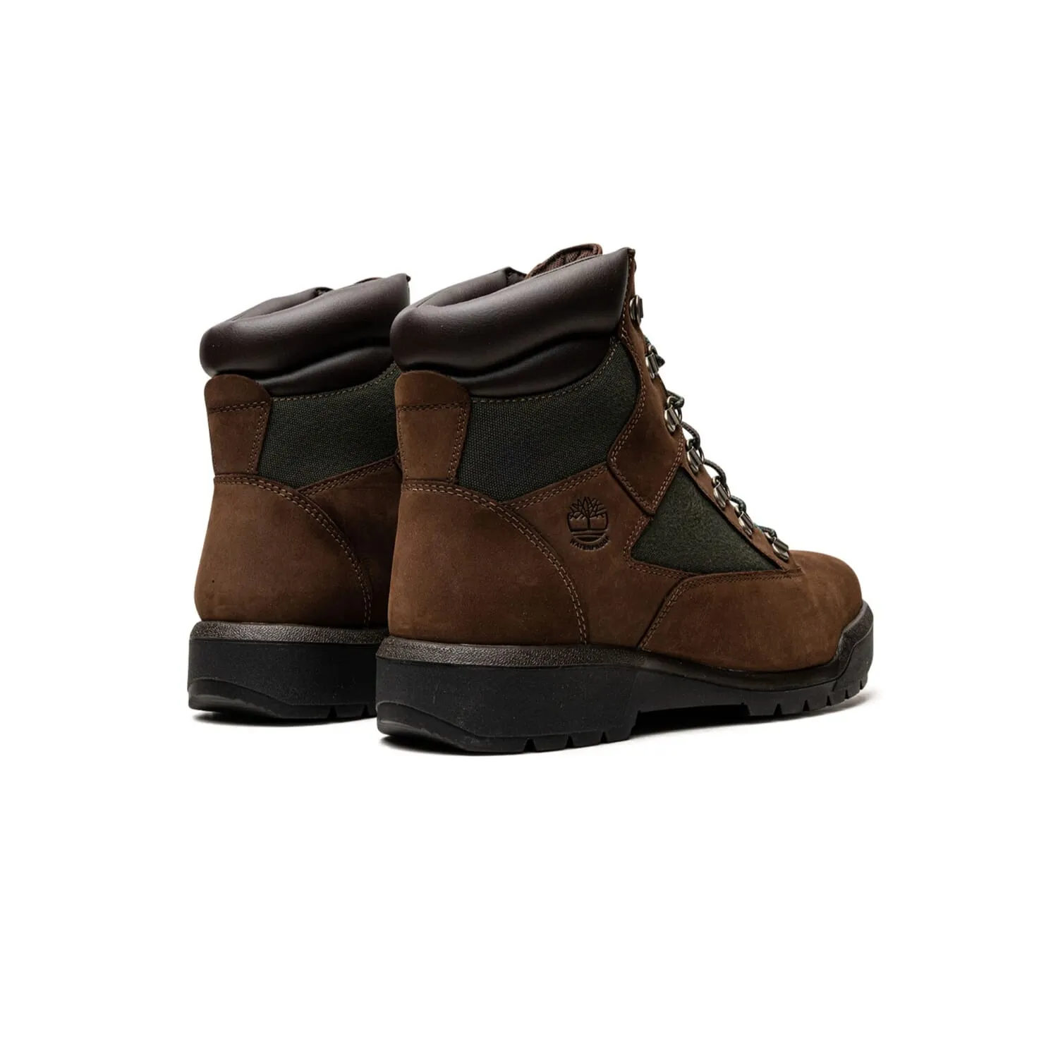 Timberland 6 Inch Waterproof Field Boot Dark Brown Nubuck  TB-0A18AH-D47 Men's