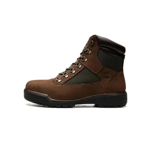 Timberland 6 Inch Waterproof Field Boot Dark Brown Nubuck  TB-0A18AH-D47 Men's