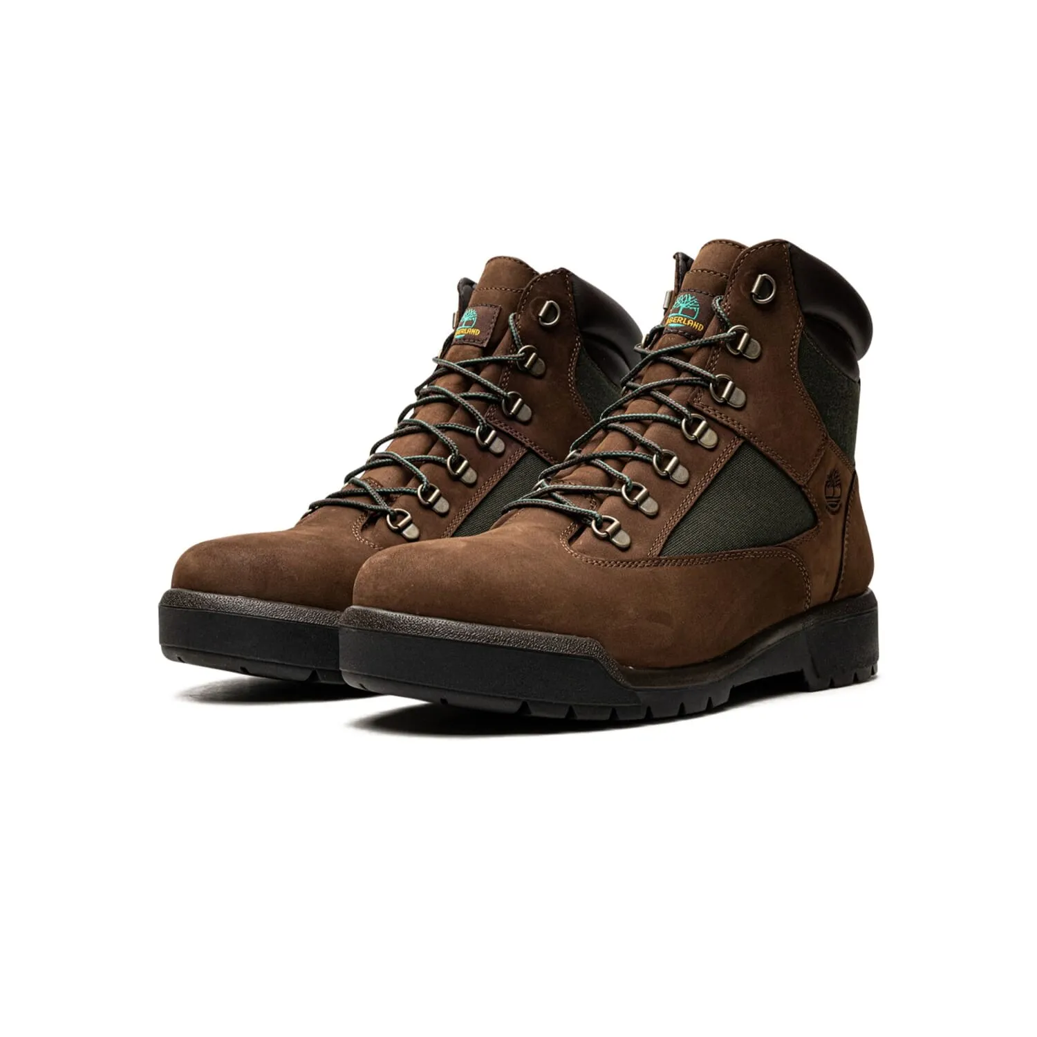 Timberland 6 Inch Waterproof Field Boot Dark Brown Nubuck  TB-0A18AH-D47 Men's