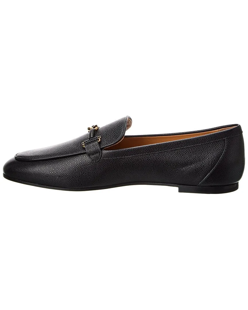 TOD’s Chain-Link Leather Loafer