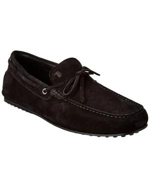 TOD��s Gommino Suede Driving Shoe