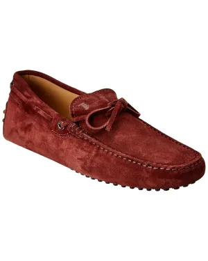 TOD��s Gommino Suede Moccasin
