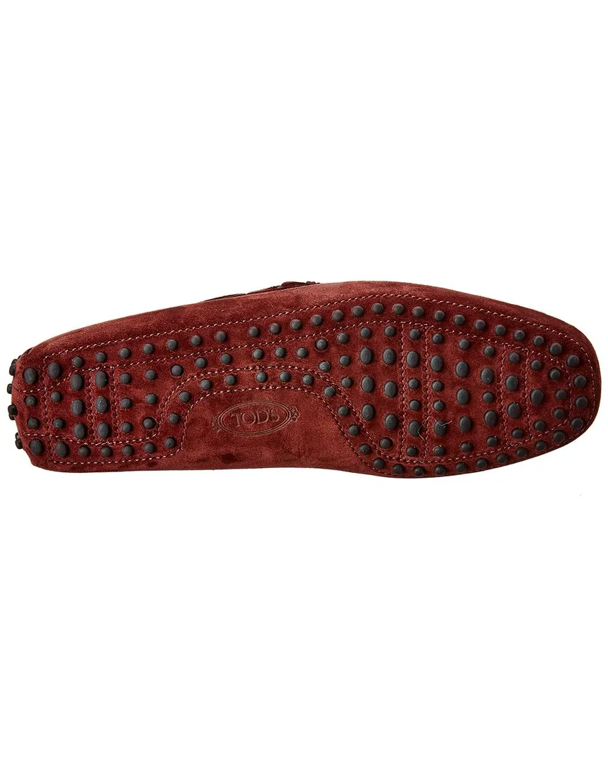 TOD��s Gommino Suede Moccasin