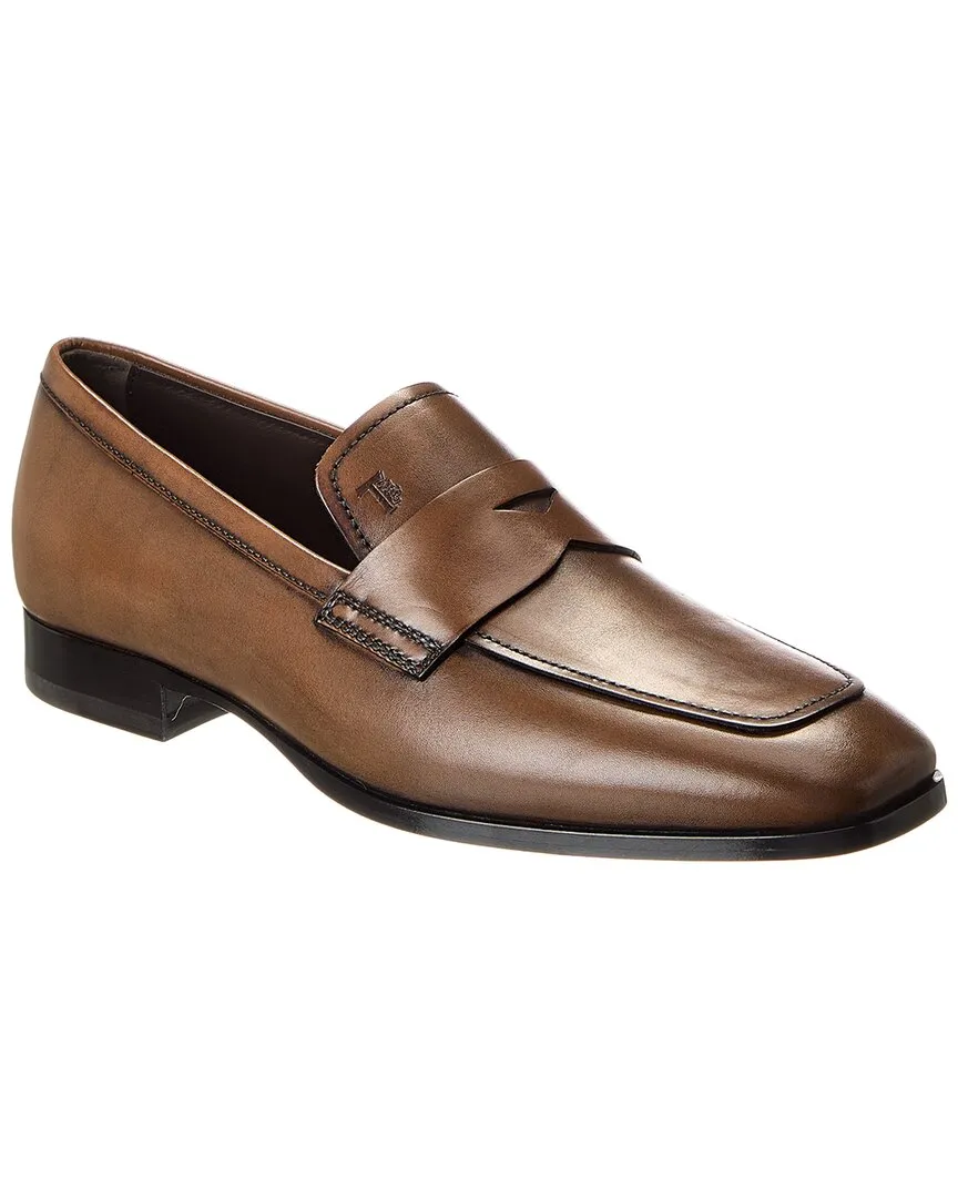 TOD��s Leather Moccasin