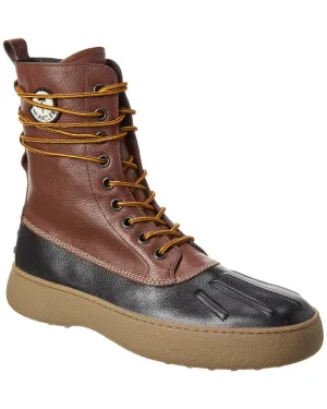 TOD��s x Moncler x Palm Angels Leather Boot