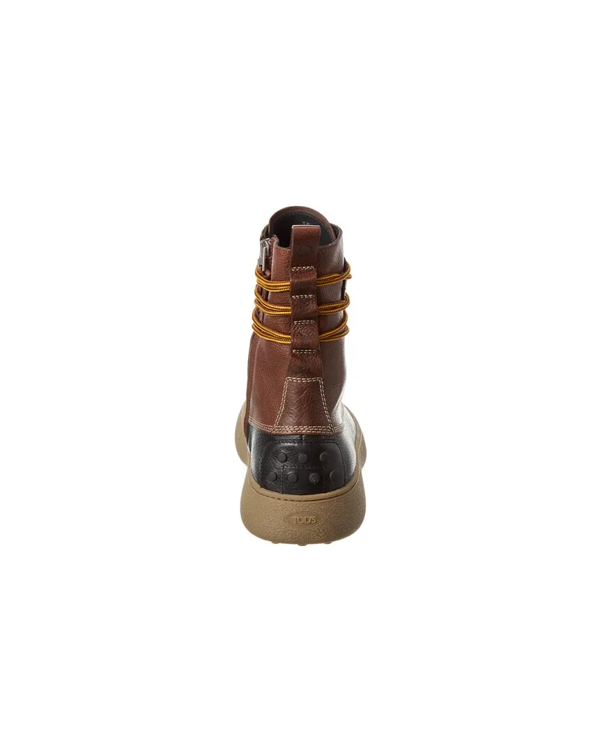 TOD��s x Moncler x Palm Angels Leather Boot