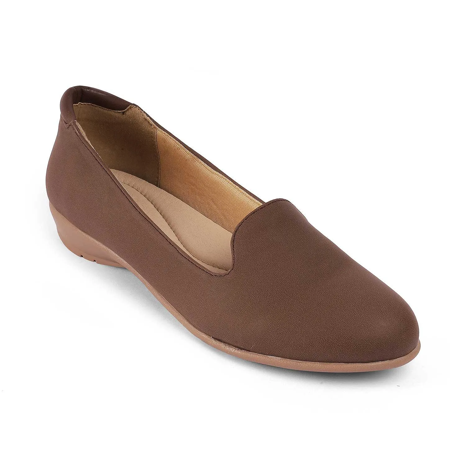 Tresmode Asamsy Brown Women's Casual Ballerinas