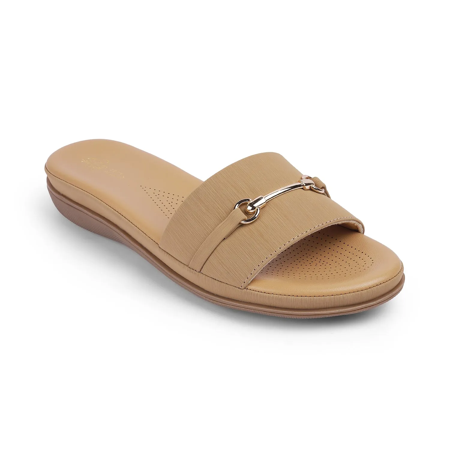 Tresmode Chic Beige Women's Casual Flats