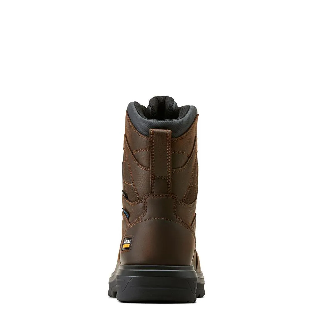 Turbo 8 inch Carbon-Toe Waterproof Work Boot Rich Brown