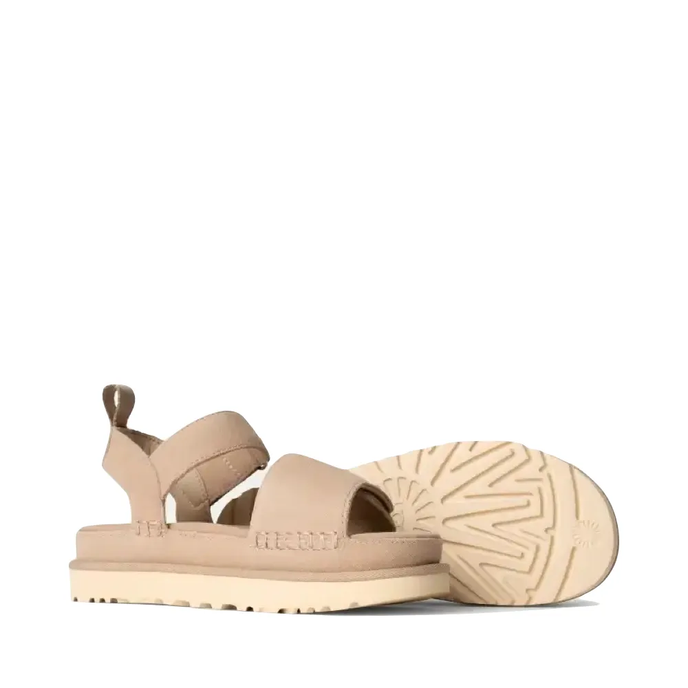 Ugg Women's Goldenstar Platform Sandal in Sand