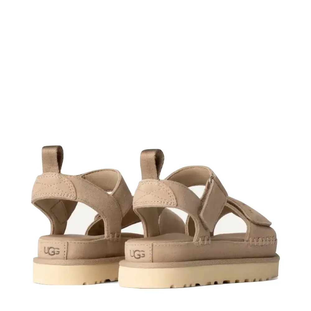 Ugg Women's Goldenstar Platform Sandal in Sand