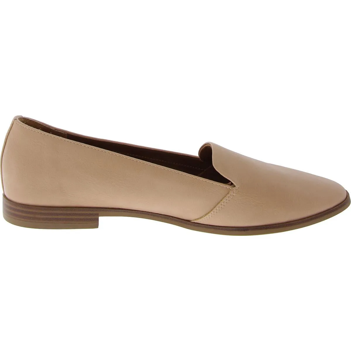 Ursalaa Womens Faux Leather Slip On Loafers