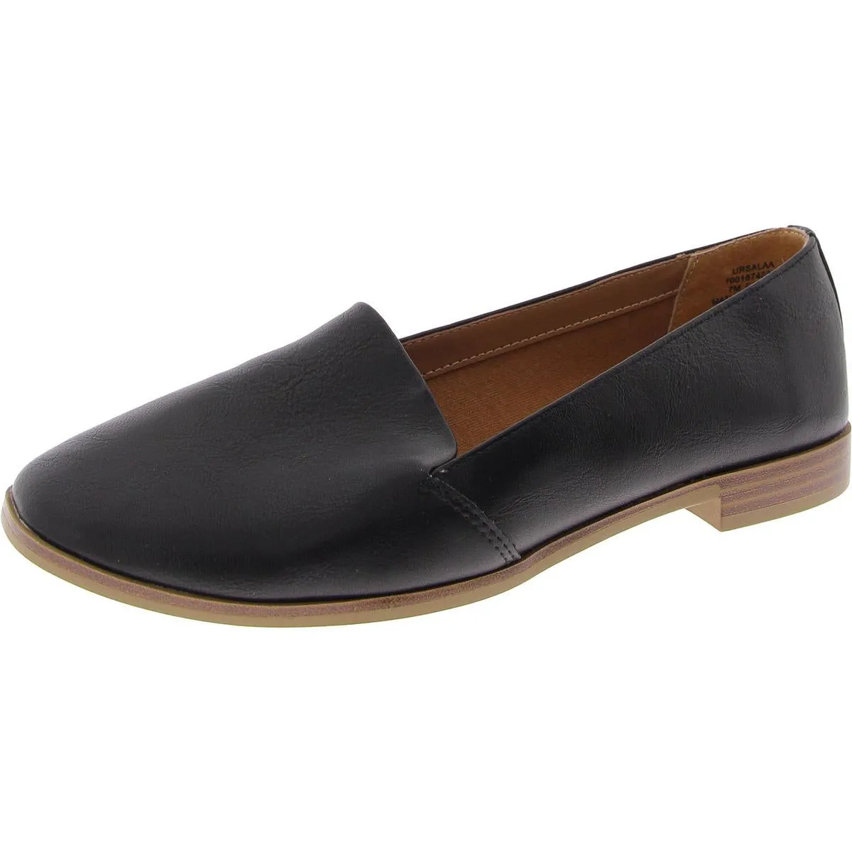 Ursalaa Womens Faux Leather Slip On Loafers