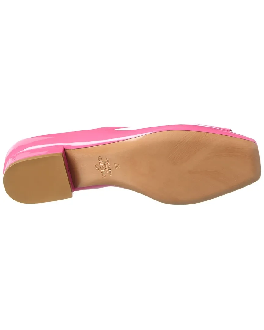 Valentino One Stud 20 Patent Flat