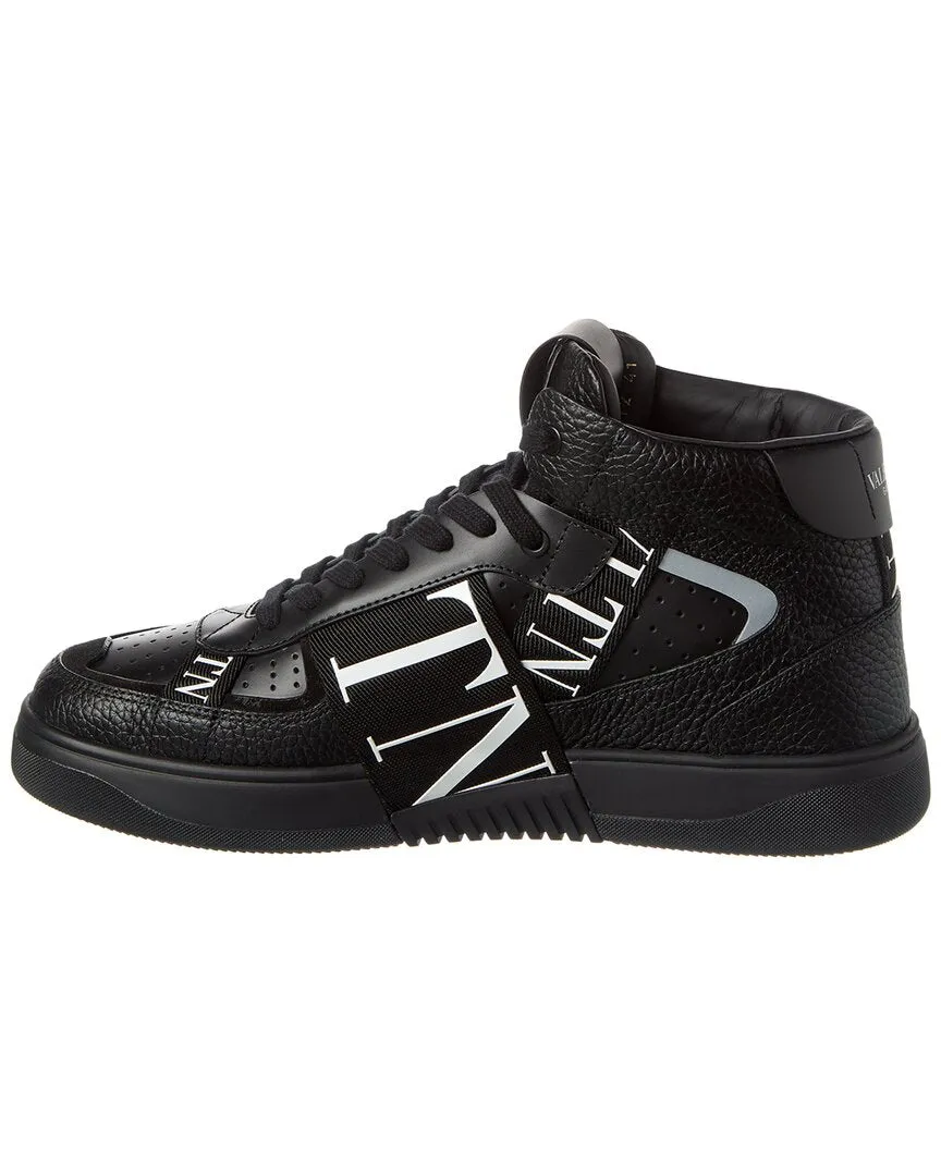 Valentino VLTN Leather High-Top Sneaker
