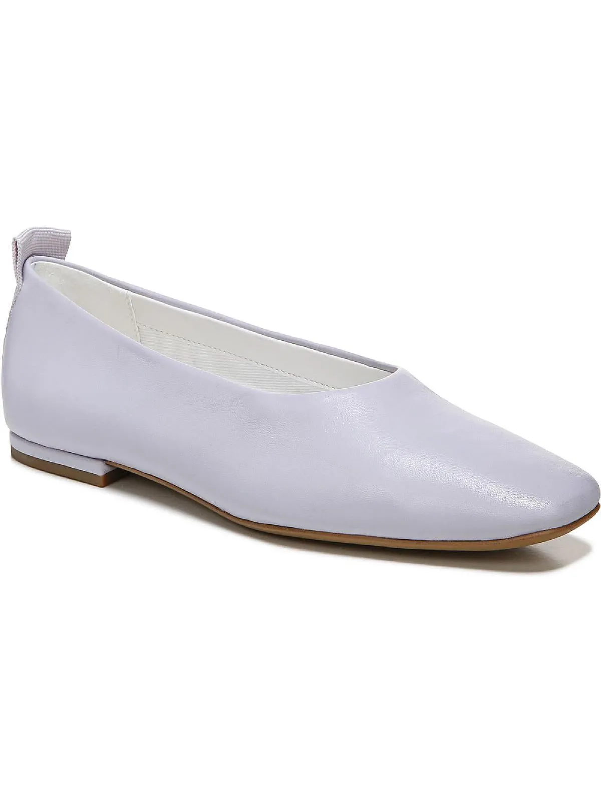 Vana Womens Leather Slip On Ballet Flats