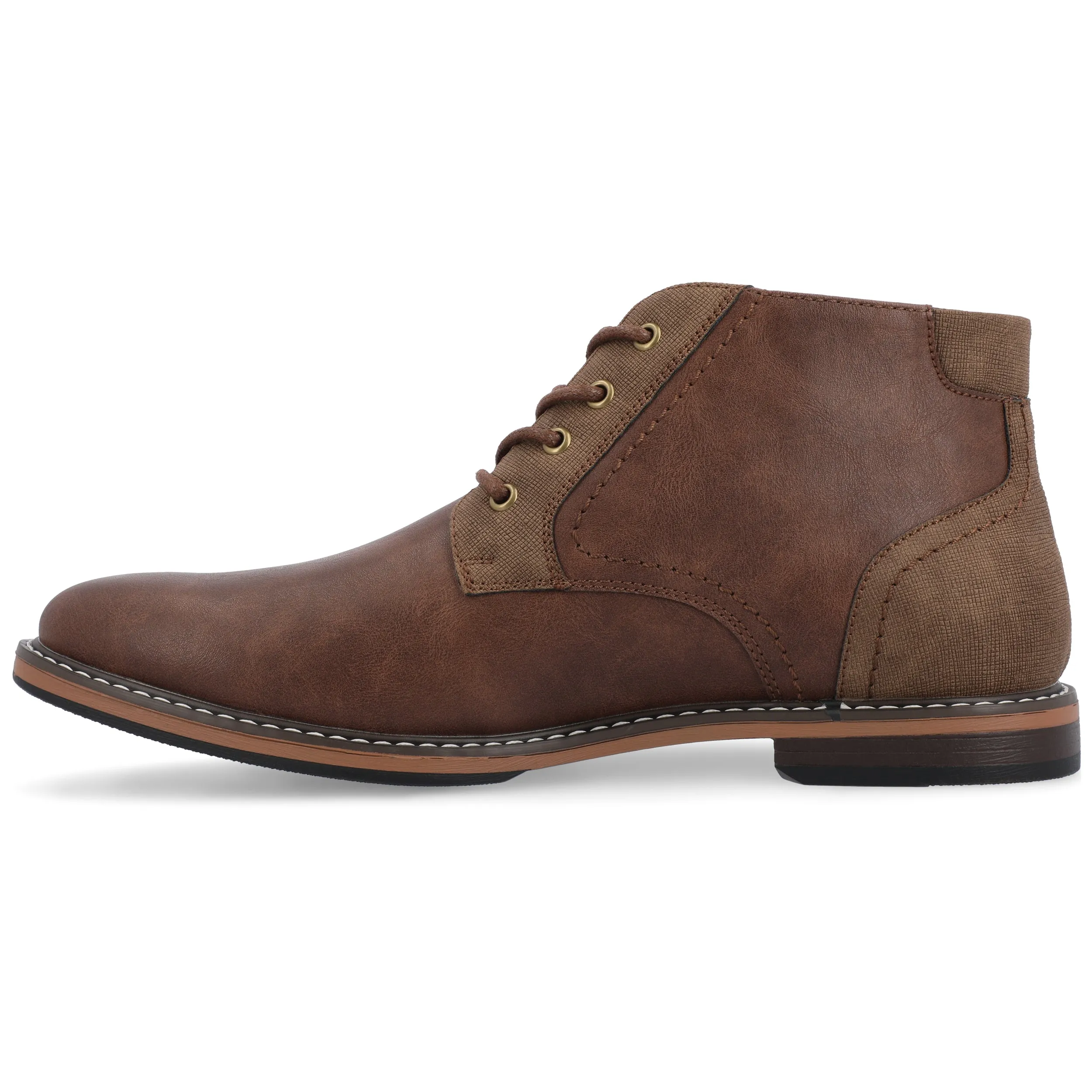 Vance Co. Franco Wide Width Plain Toe Chukka Boot