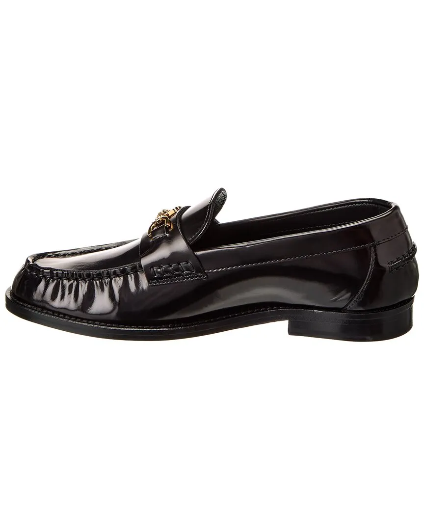 Versace Leather Loafer