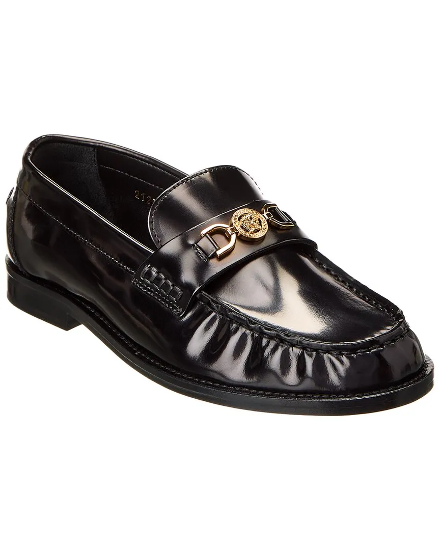 Versace Leather Loafer