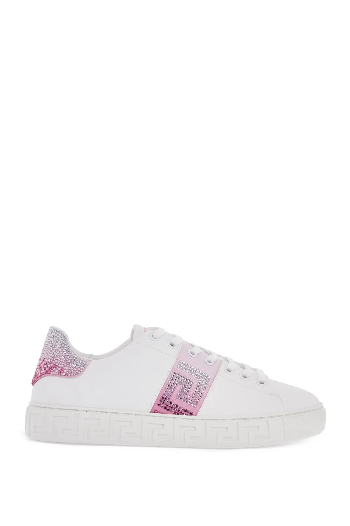 Versace Women's "Greca Crystal Sneakers